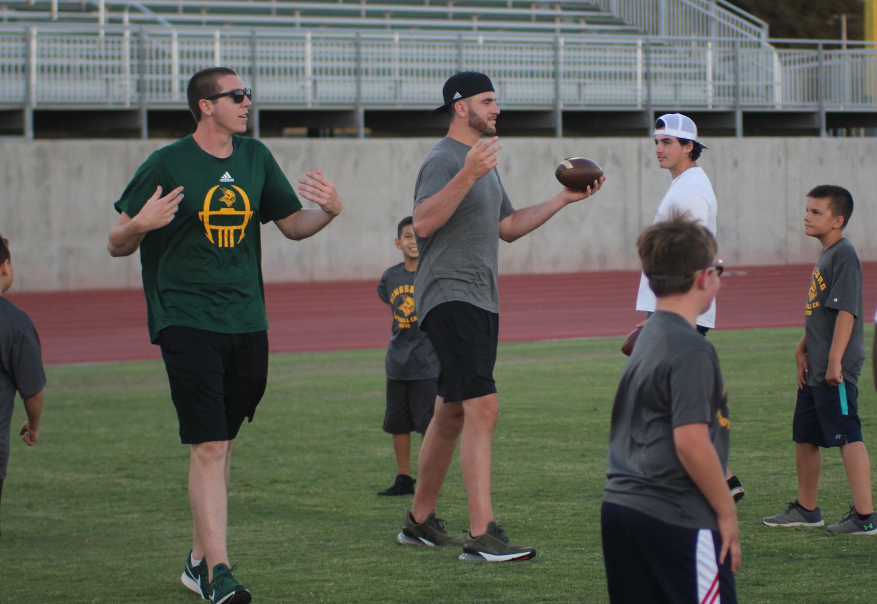 Kingsburg holds youth football camp